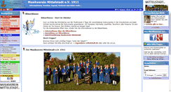 Desktop Screenshot of mv-mittelstadt.de